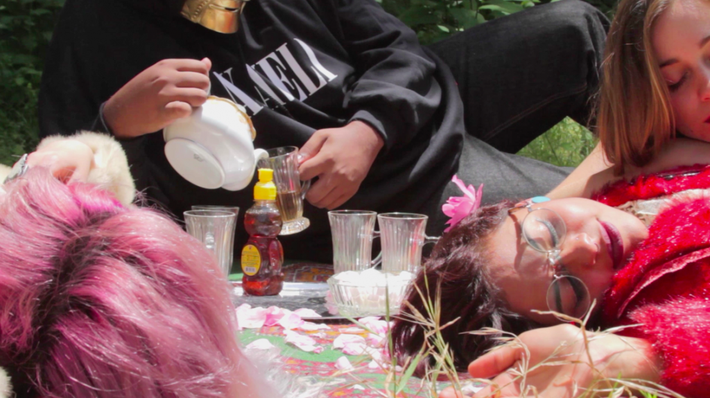 I filmed a tea party rap video in honor of chai